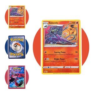 Sword & Shield Pokemon Card (M17): Salazzle 028/202